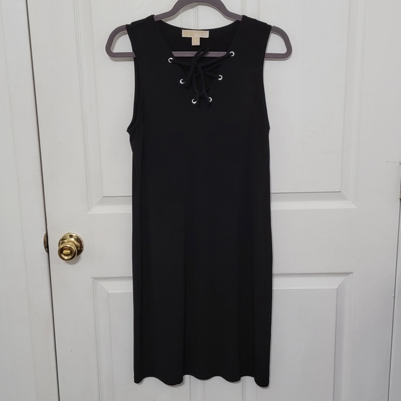 Michael Kors Sleeveless Black Dress - Picture 3 of 9